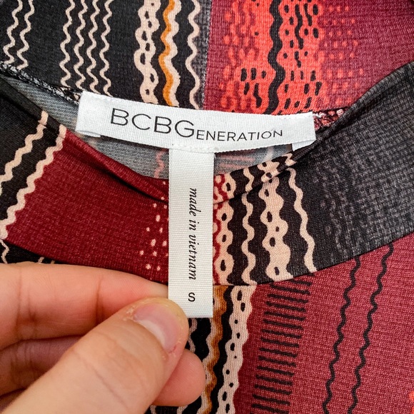 Boho Striped Dress short - Picture 3 of 4